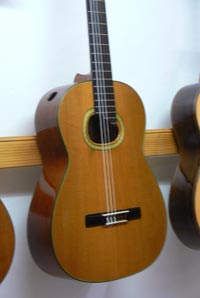 Guitare Grand Concert avec rosace remontée